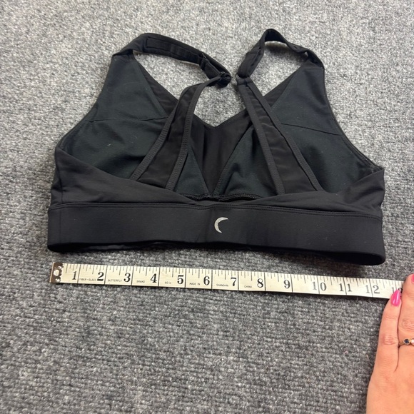 ZYIA Active Women’s Black Mesh Adjustable Sports Bra Medium to High Impact Large - Picture 7 of 7